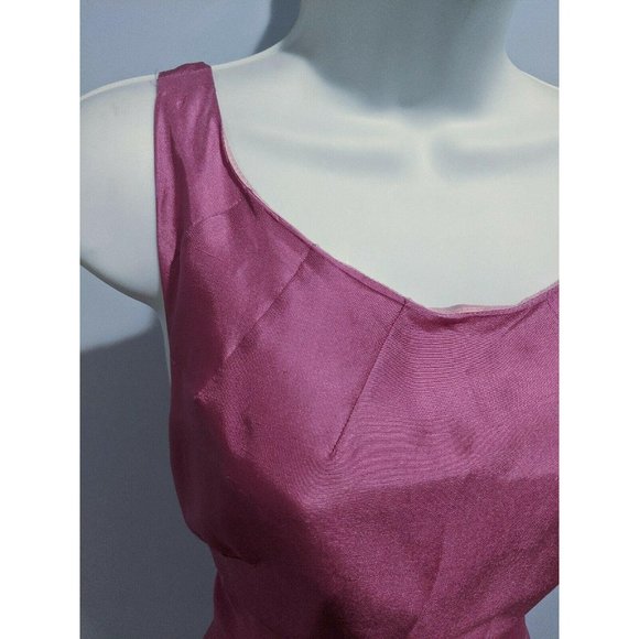 Coren Moore Pink Sleeveles Silk Dress Size 8 NWT - Picture 5 of 7